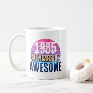 1985 Forty Years of Awesome Coffee Mug