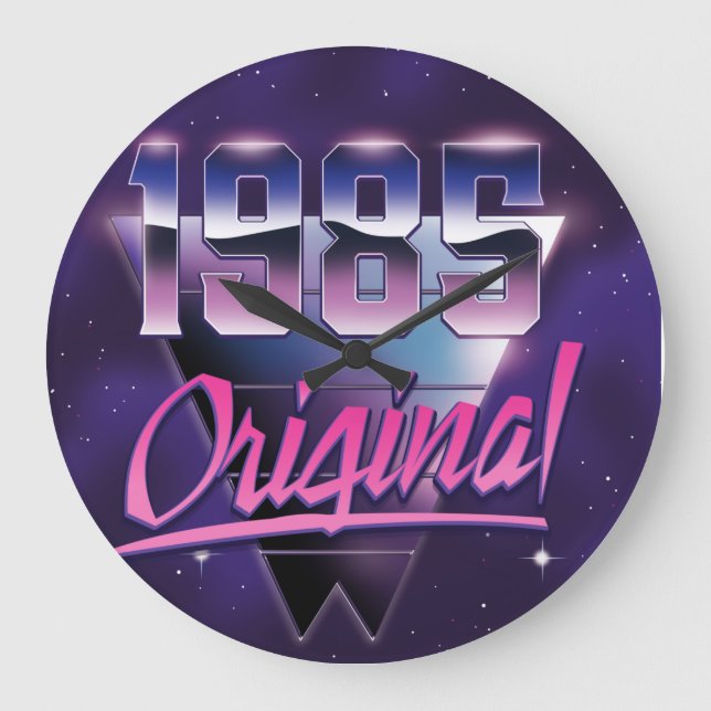 1985 Original Large Clock (Front)