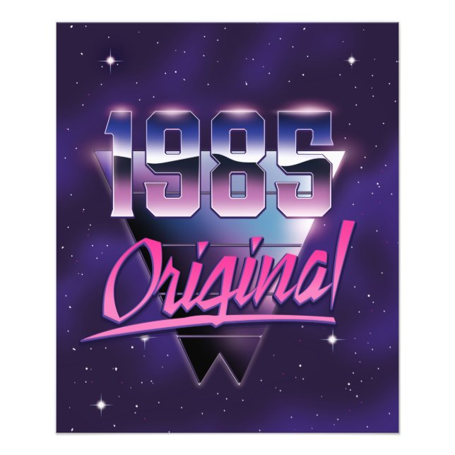 1985 Original Photo Print (Front)