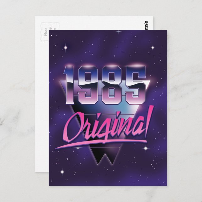 1985 Original Postcard (Front/Back)