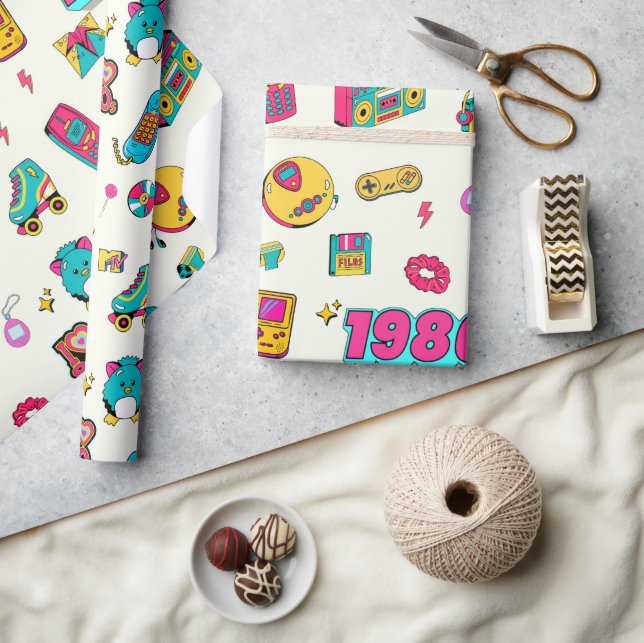 1986 40th Birthday Wrapping Paper (Crafts)