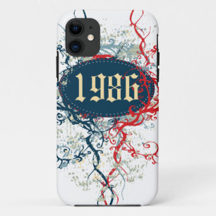 1986 Birthday Year or Since 1986 or Made in 1986 iPhone 11 Case