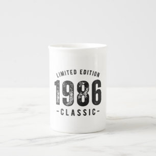 1986 Classic Birth Year Bone China Mug