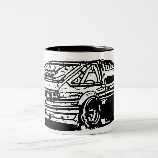 1986 Corolla Two-Tone Coffee Mug (Center)