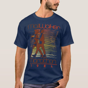 1986 Mall Walker Marathon Retro Walking Race 1 T-Shirt