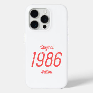 1986 Original Edition iPhone 15 Pro Case
