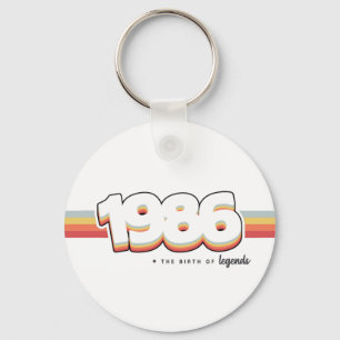 1986 The birth of legends Key Ring