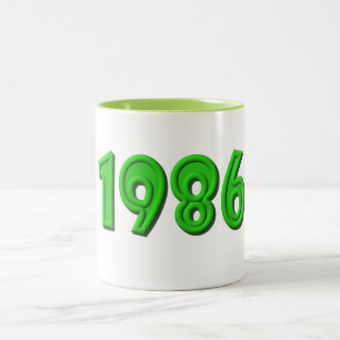 1986 Two-Tone COFFEE MUG
