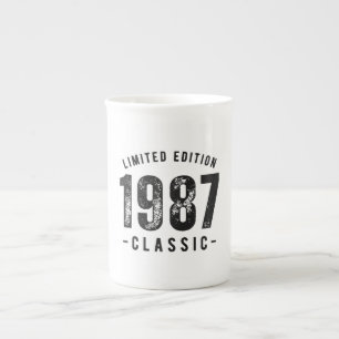 1987 Classic Birth Year Bone China Mug