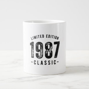1987 Classic Birth Year Large Coffee Mug