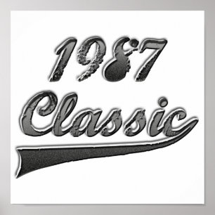 1987 Classic Poster