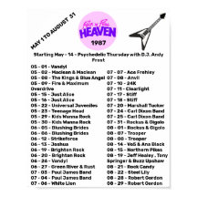 1987 - ROCK'N'ROLL HEAVEN (PART 2)
