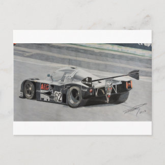 1988 Sauber C9 Mercedes Postcard