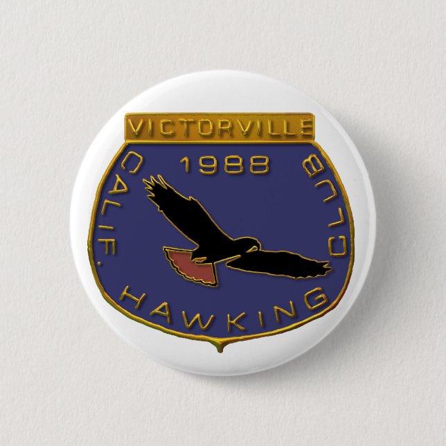 1988 Victorville 6 Cm Round Badge (Front)