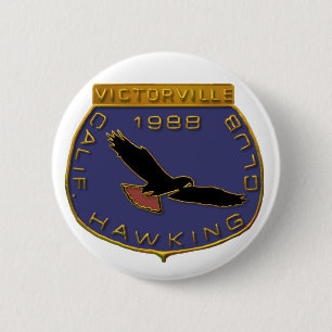 1988 Victorville 6 Cm Round Badge