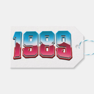 1989 GIFT TAGS