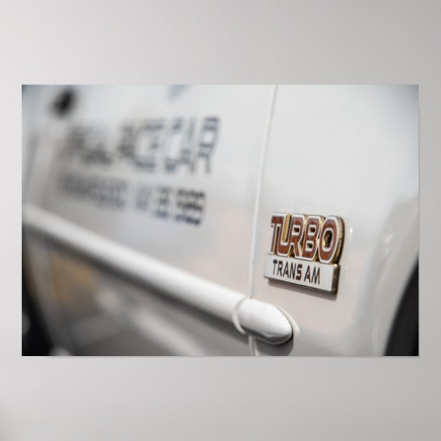 1989 Turbo Trans Am Poster (Front)