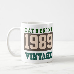1989 Year of Birth - Birthday Celebration Coffee Mug