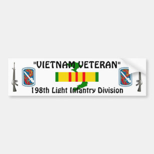 198th Light Inf Brigade bumper sticker