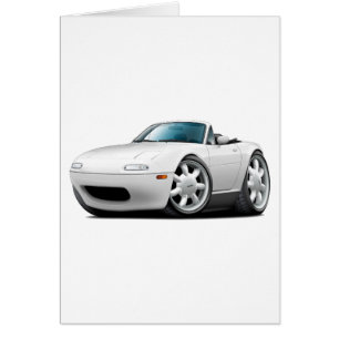 1990-98 Miata White Car