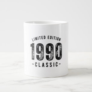 1990 Classic Birth Year Large Coffee Mug