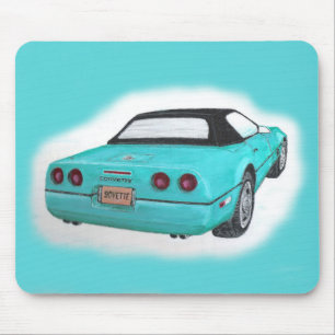 1990 Corvette Poster Mouse Pad