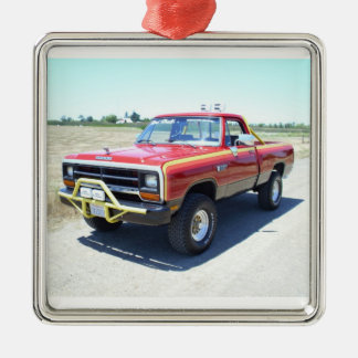1990 Dodge Ram 150 Rod Hall Signature Edition #18 Metal Tree Decoration