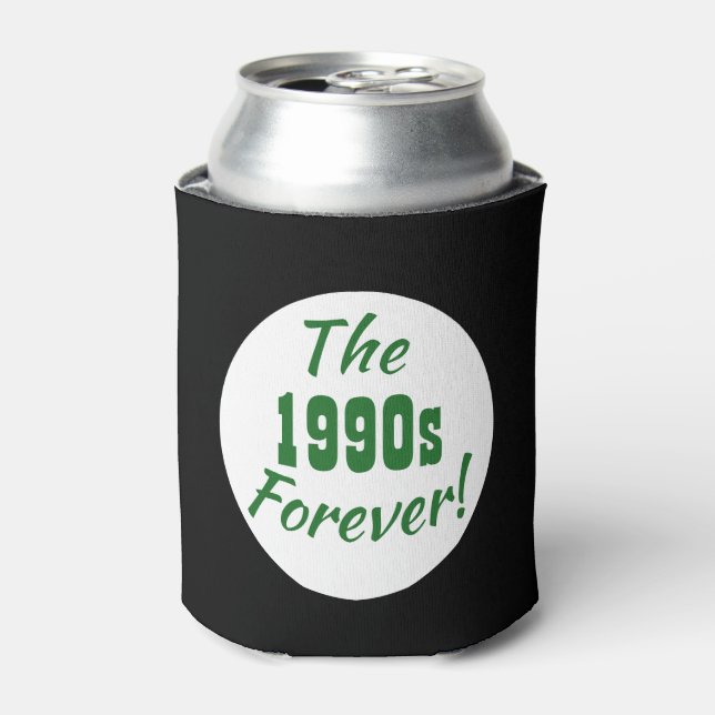 1990s Decade Retro Fun 90s Can Cooler (Can Front)