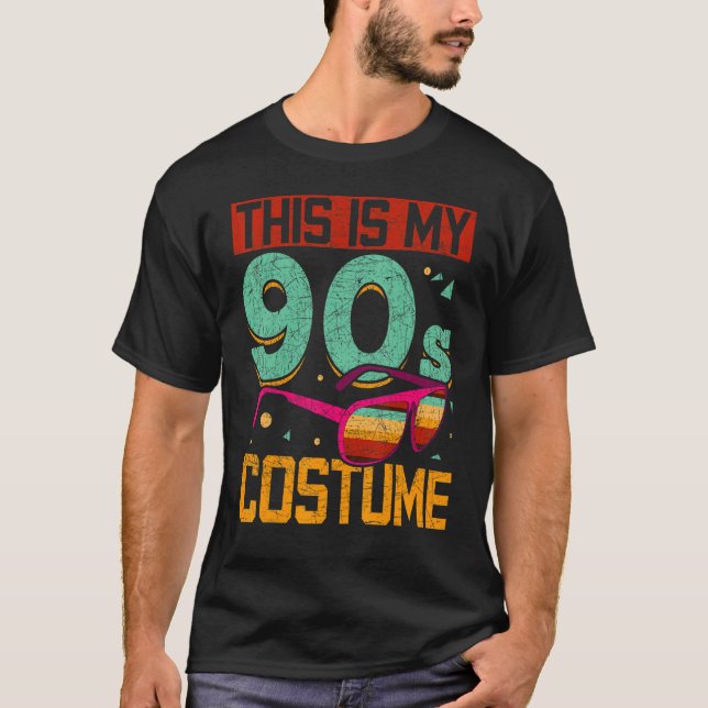 1990s Generation This Is My 90s Costume Party Nine T-Shirt (Front)