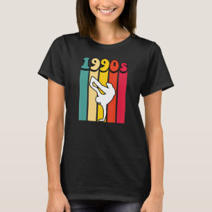 1990s Hip Hop Break Dancing Retro Vintage Back To T-Shirt