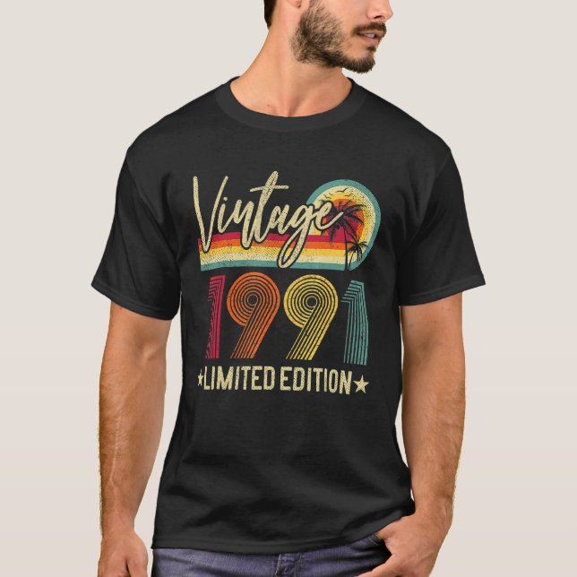 1991 31st Birthday 31 Years Old Gag T-Shirt (Front)