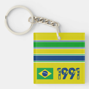 1991 RACING RAIN KEY RING