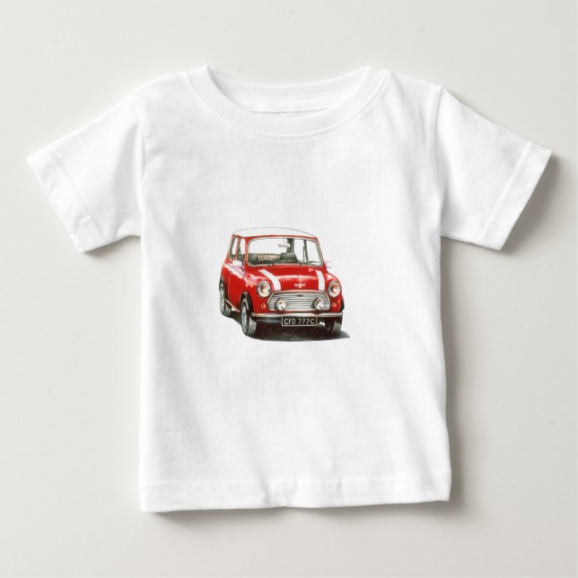 1991 Rover Mini Cooper Baby T-Shirt (Front)