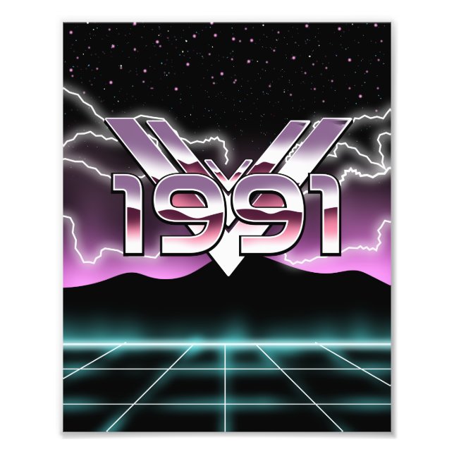 1991 Tech noir Photo Print (Front)