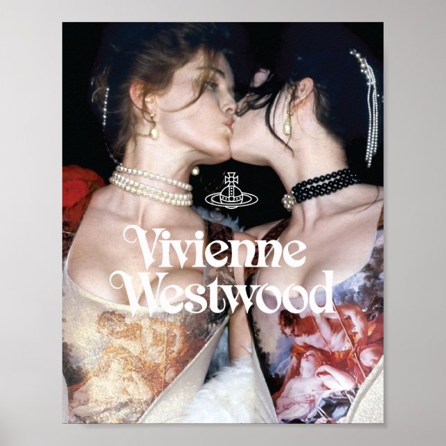1991 Vivienne Westwood Vintage Poster Girl Kiss (Front)