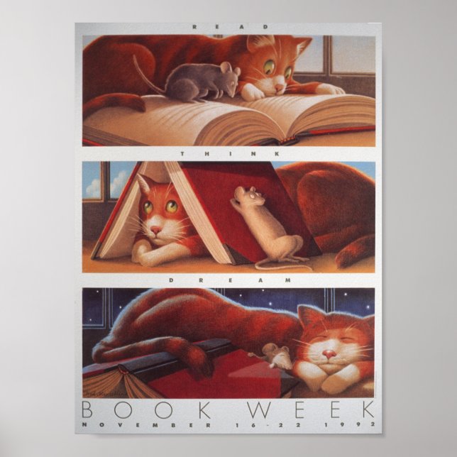 1992 Children's Book Week Poster (Front)