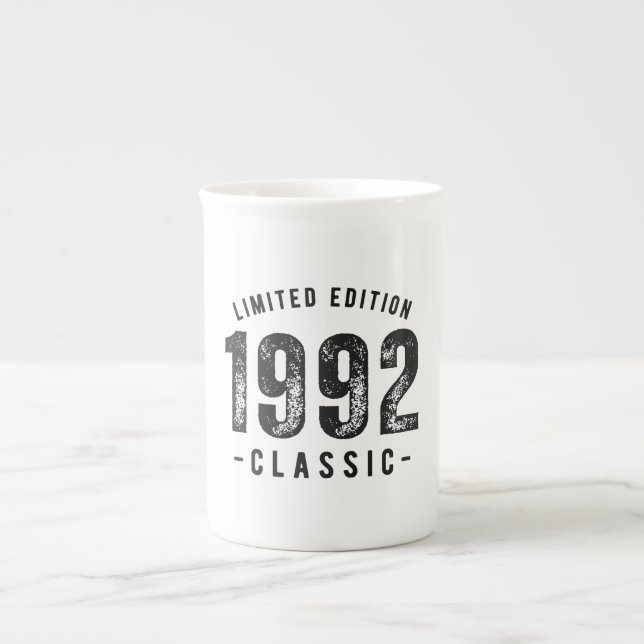 1992 Classic Birth Year Bone China Mug (Front)