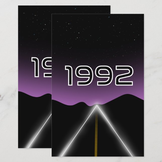 1992 Encounters Stationery (Front/Back)
