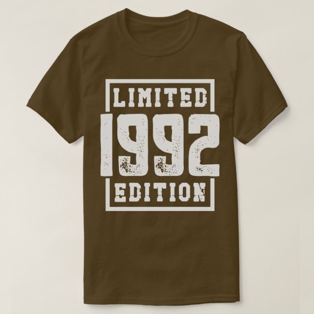 1992 Limited Edition T-Shirt (Design Front)