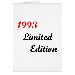 1993 Limited Edition