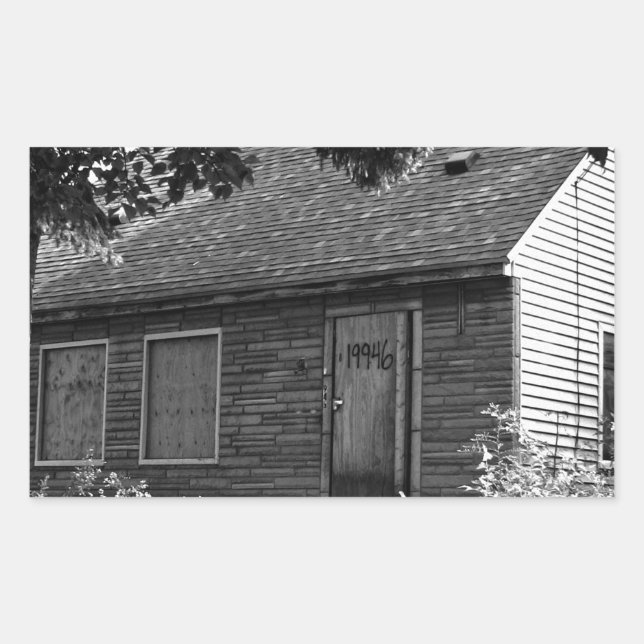 19946 Dresden Rectangular Sticker (Front)