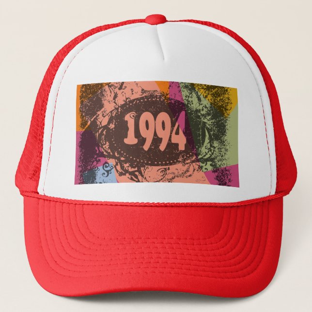 1994 Colourful Pop Art - Hat (Front)