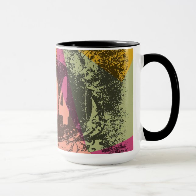 1994 Colourful Pop Art Mug (Right)