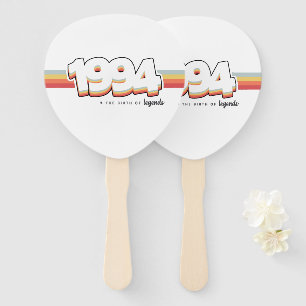 1994 The birth of legends Hand Fan