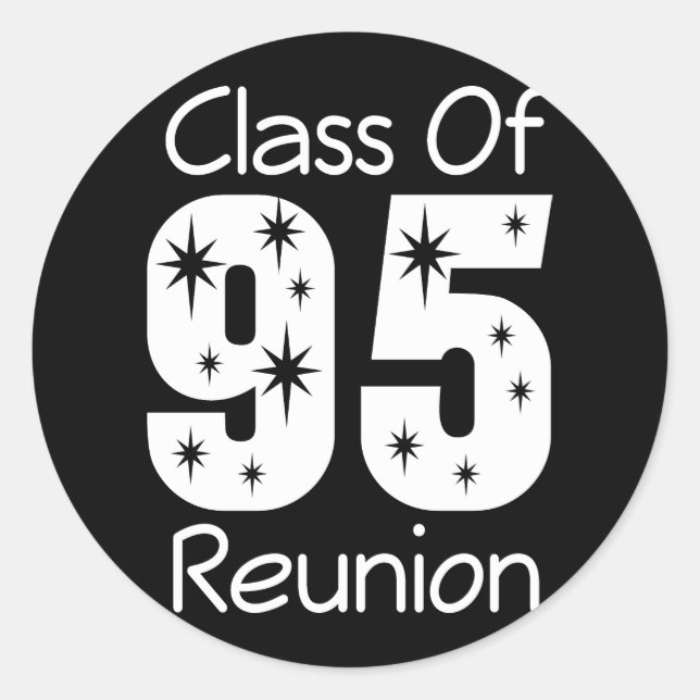 1995 Class Reunion Stickers (Front)