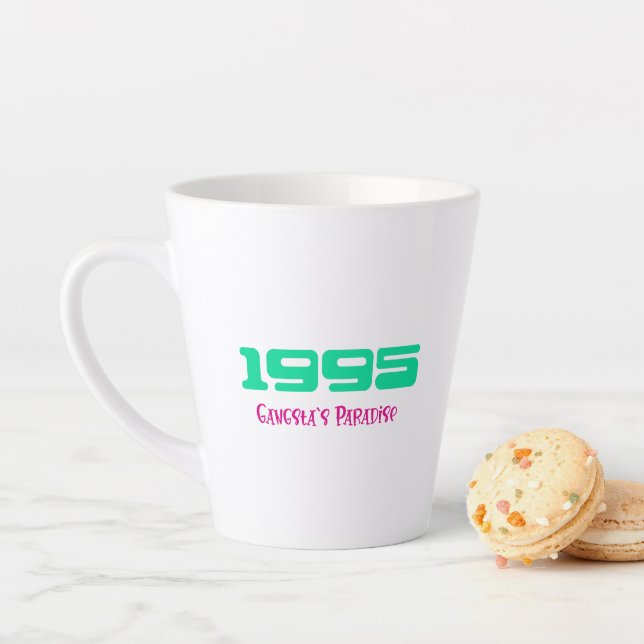 1995 Top Song Latte Mug (In Situ)