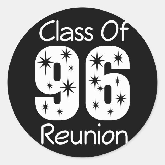 1996 Class Reunion Stickers (Front)