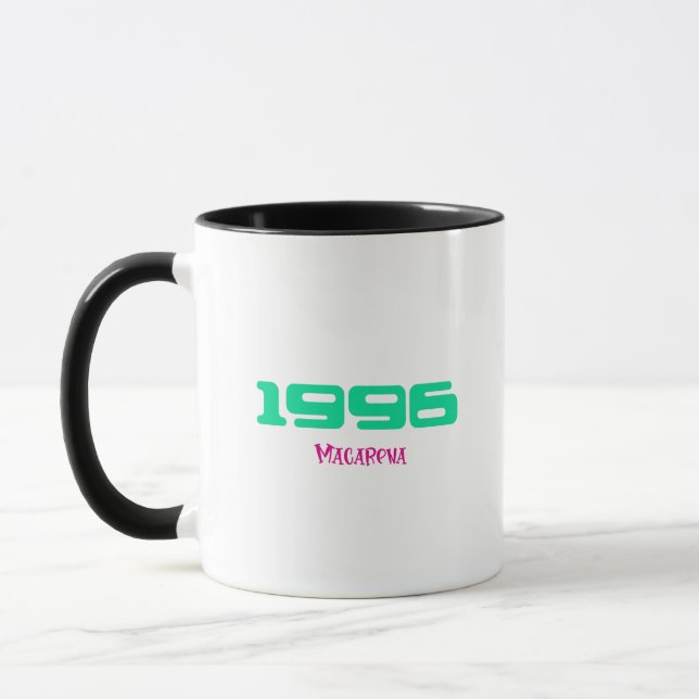 1996 Top Song, Macarena Mug (Left)
