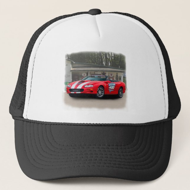 1997 Chevy Camaro 30th anniversary Camaro Pace car Trucker Hat (Front)