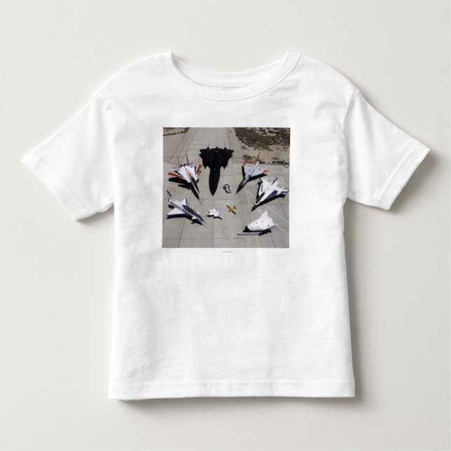 1997 Dryden Research Aircraft Fleet on Ramp Toddler T-Shirt (Front)